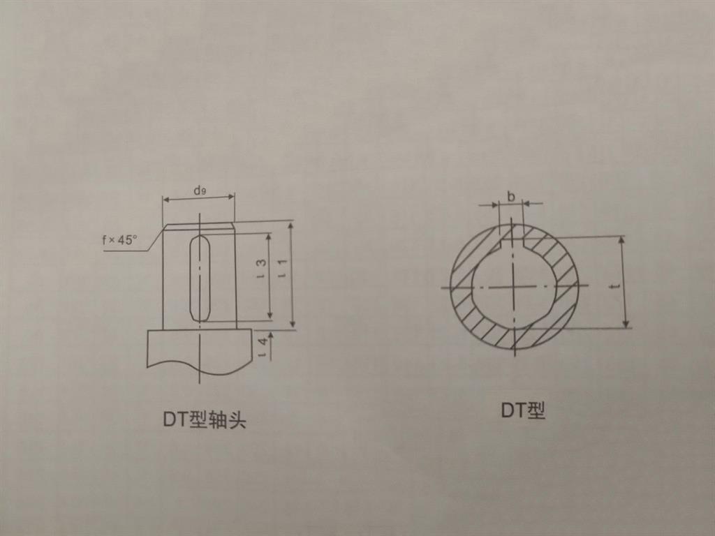 DT剛性凸緣聯軸器